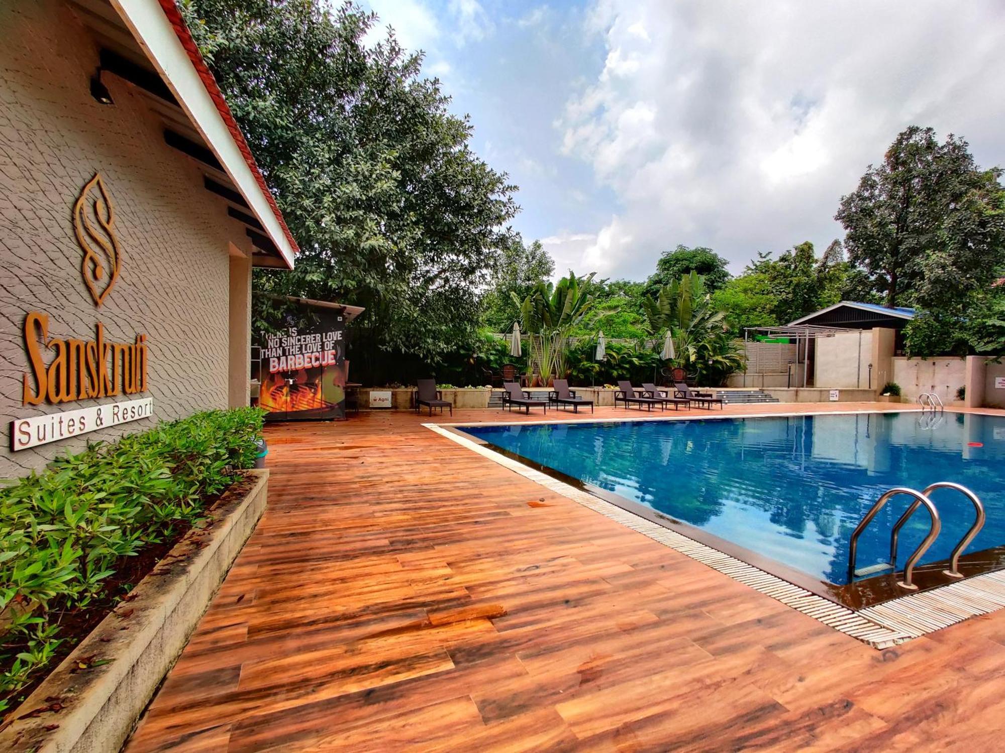 Pushpam Sanskruti Resort Karjat - A Pure Veg Resort Dhamni Εξωτερικό φωτογραφία